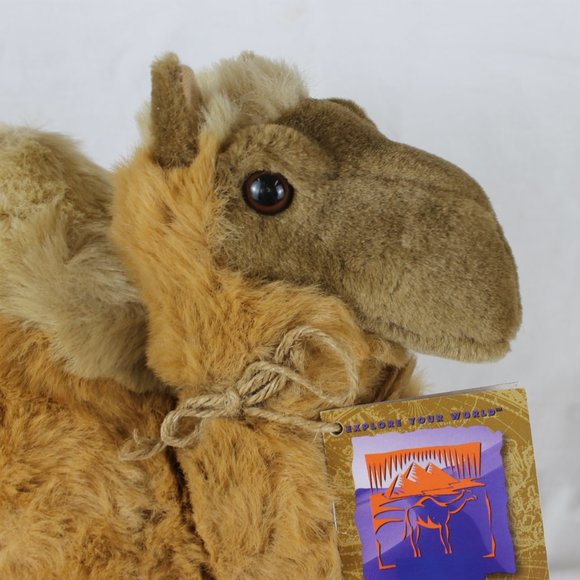 The Discovery Channel Ladybug Brand Plush Stuffed Baby Camel With Tag One Hump - Picture 4 of 13